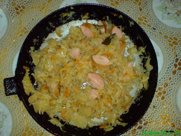 Капуста в пиве