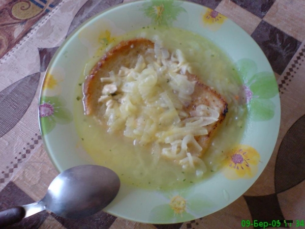 Цибулевий суп
