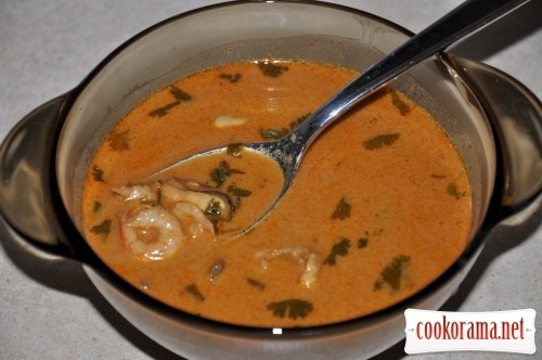 Thai soup «Tom Yam Kung»