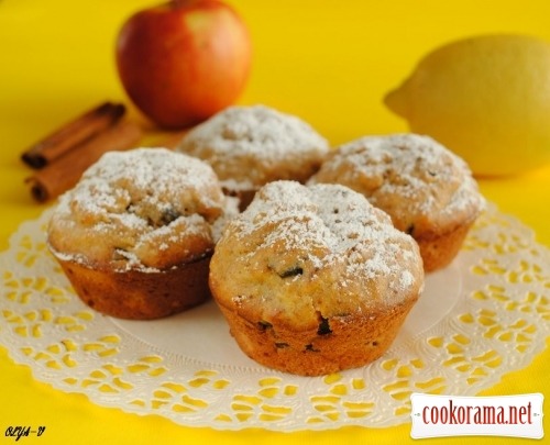 Banana-apple muffins «Good morning»
