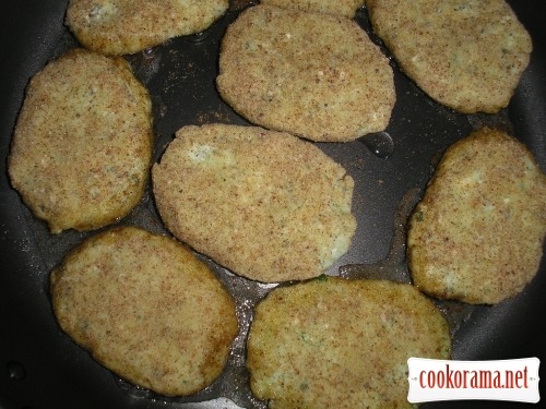 Potato cutlets with brynza
