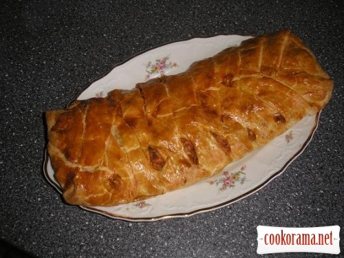 Braid with cabbage