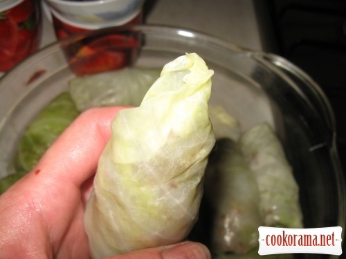 Lenten cabbage rolls