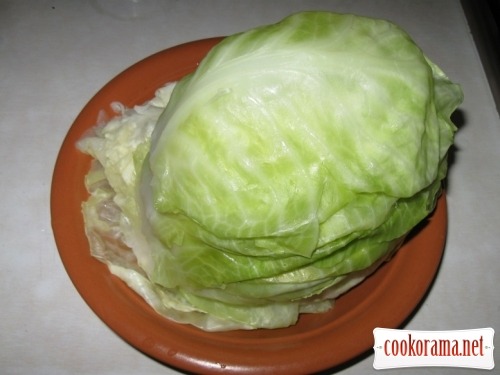 Lenten cabbage rolls