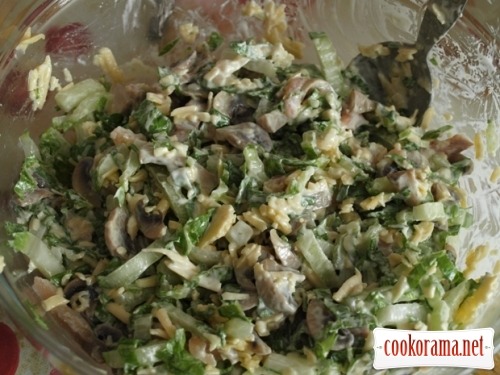 Salad «Golden fish»