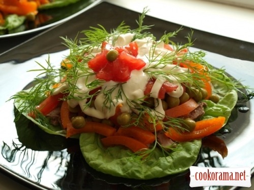 Portion salad «Ilmen»